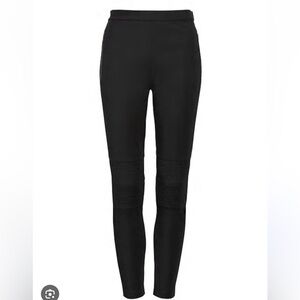 Banana Republic Black Moto Hi Rise Legging